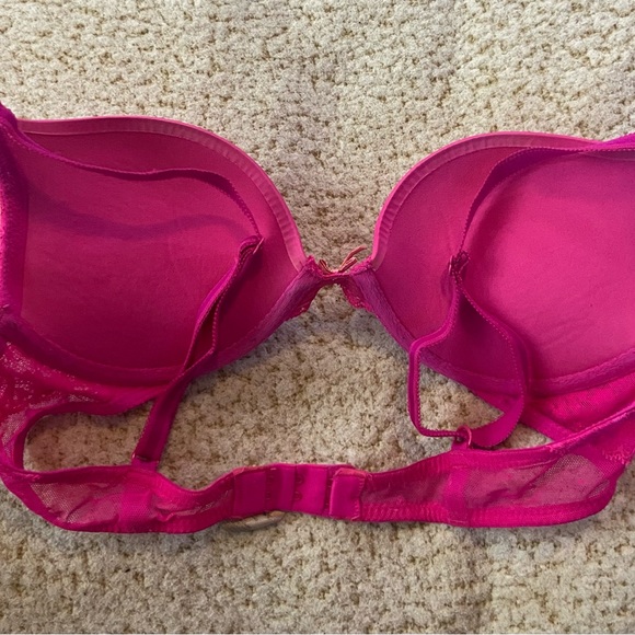 VS Hot Pink - Dream Angle Bra Size 34 A -Push up - Picture 3 of 8
